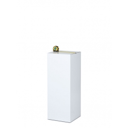 cardboard plinth white
