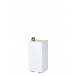 cardboard plinth white