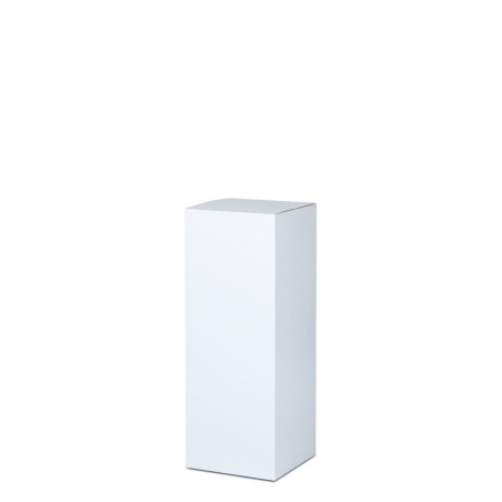 cardboard plinth white