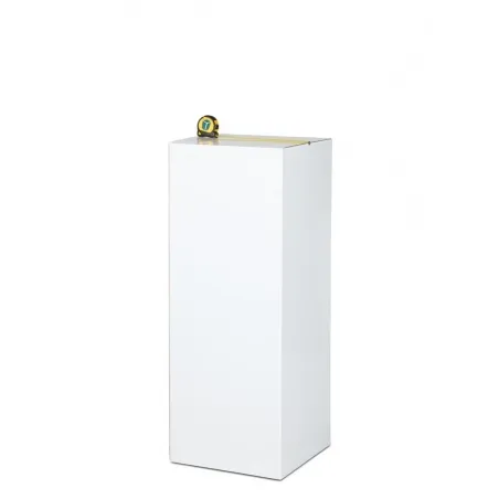 cardboard plinth white
