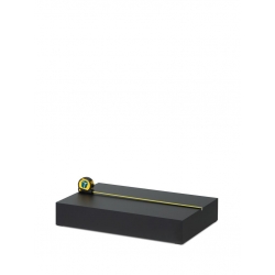 Window display plinth, black