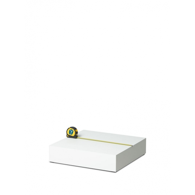 Window display plinth, white Window display plinth, white