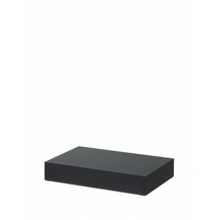 Window display plinth, black