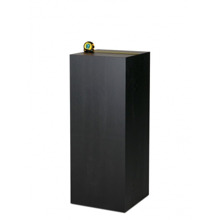 Black Oak Veneer Plinth