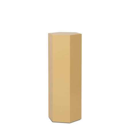 Hexagon plinth, colored