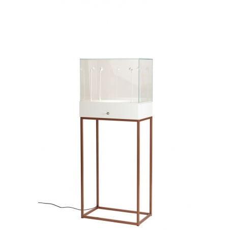 Counter Showcase Display Case with a Drawer