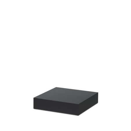 Window display plinth, black