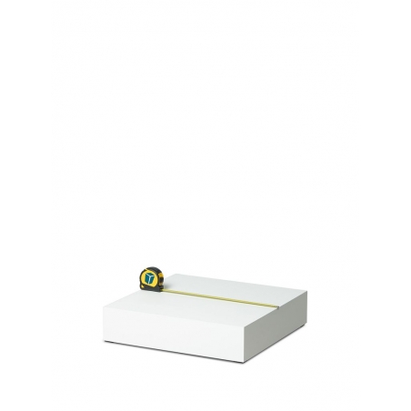 Window display plinth, white