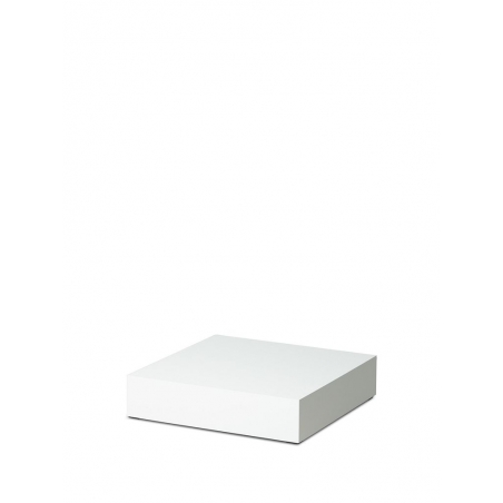 Window display plinth, white