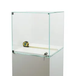 Glass Display Case with a Door