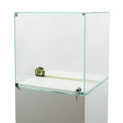 Glass Display Case with a Door
