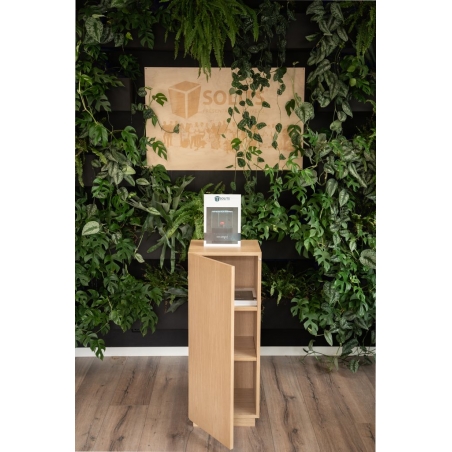 Oak Veneer Cabinet plinth