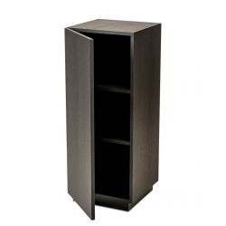 Black Oak Veneer Cabinet plinth