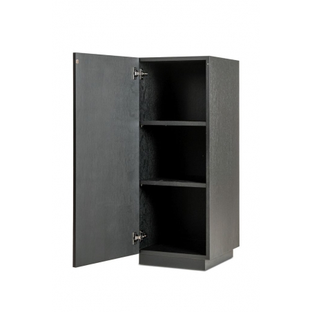 Black Oak Veneer Cabinet plinth