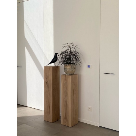 oak wood plinth sanded oak wood plinth sanded