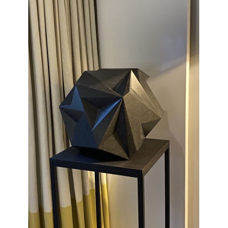 Demountable Black Industrial Steel Plinth