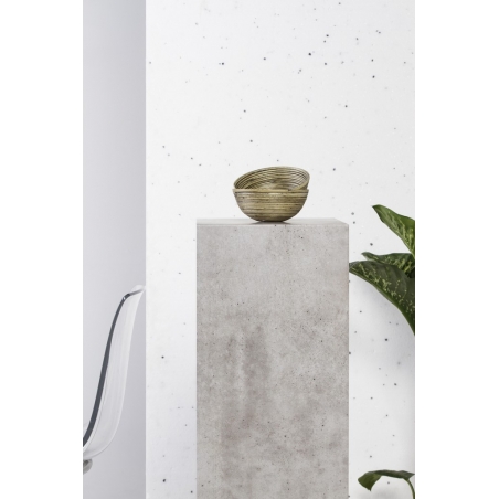 cardboard plinth concrete look