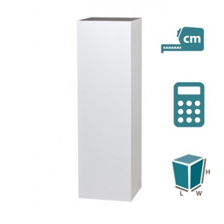 Solits plinth white high gloss