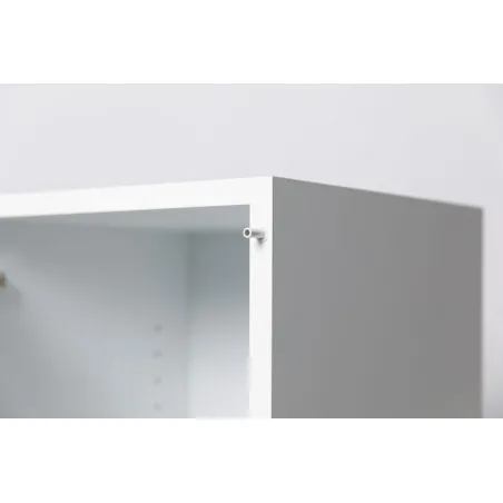 cabinet and storage plinth white matt