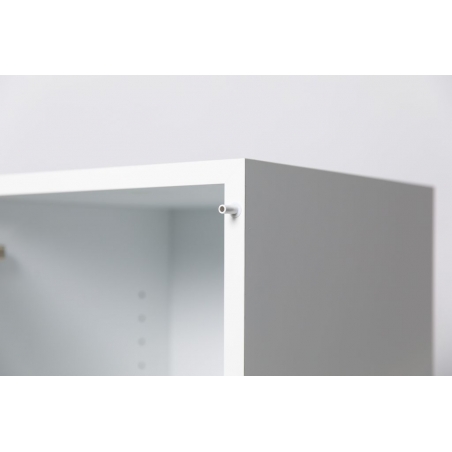cabinet and storage plinth white high gloss