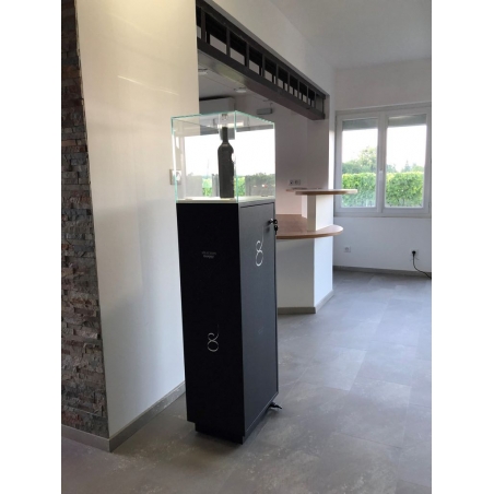 cabinet and storage plinth black matt cabinet and storage plinth black matt