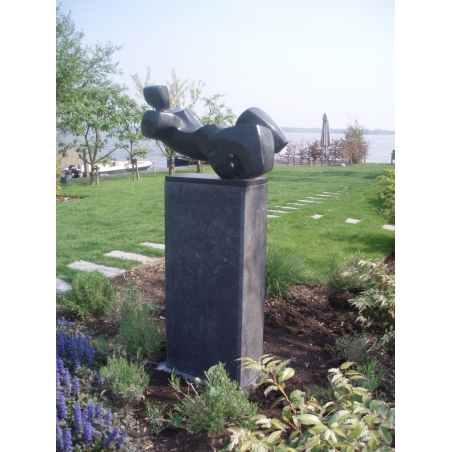 pedestal Belgian bluestone soft finish