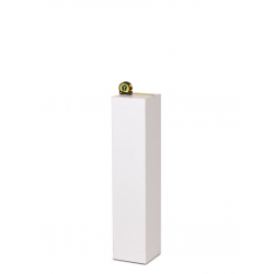 Plain MDF pedestal | exhition plinth unpainted