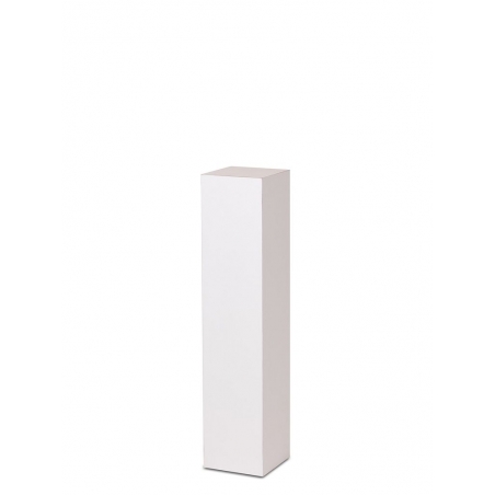 Plain MDF pedestal | exhition plinth unpainted