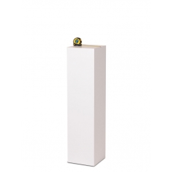 Plain MDF pedestal | exhition plinth unpainted