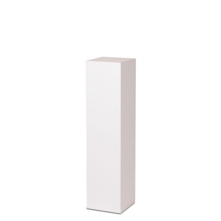 Plain MDF pedestal | exhition plinth unpainted