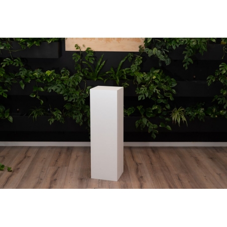 Plain MDF pedestal | exhition plinth unpainted