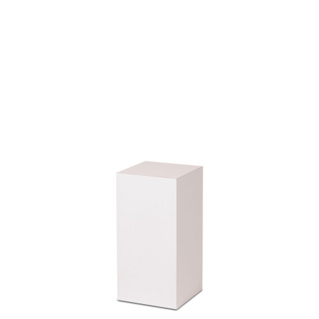 Plain MDF pedestal | exhition plinth unpainted