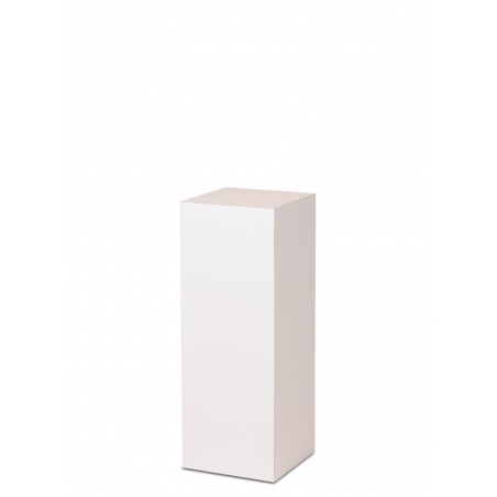 Plain MDF pedestal | exhition plinth unpainted