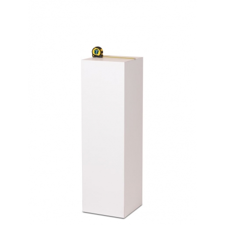 Plain MDF pedestal | exhition plinth unpainted Plain MDF pedestal | exhition plinth unpainted
