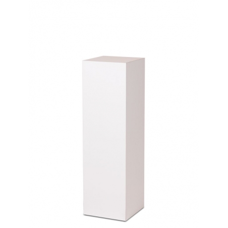 Plain MDF pedestal | exhition plinth unpainted Plain MDF pedestal | exhition plinth unpainted