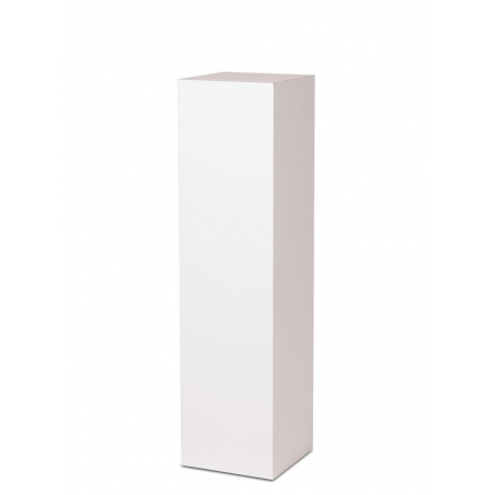 Plain MDF pedestal | exhition plinth unpainted