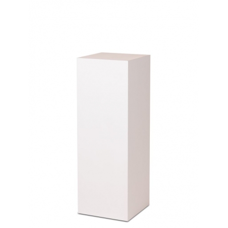 Plain MDF pedestal | exhition plinth unpainted