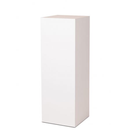 Plain MDF pedestal | exhition plinth unpainted