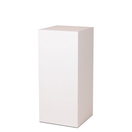 Plain MDF pedestal | exhition plinth unpainted
