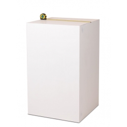 Plain MDF pedestal | exhition plinth unpainted
