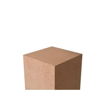 Plain MDF pedestal | exhition plinth unpainted