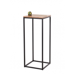 Demountable Black Industrial Steel Plinth