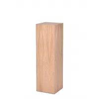 Oakwood veneer plinth