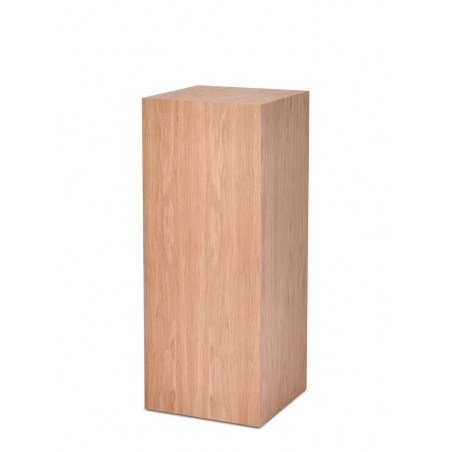 Oakwood veneer plinth