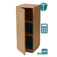 Oak Veneer Cabinet plinth