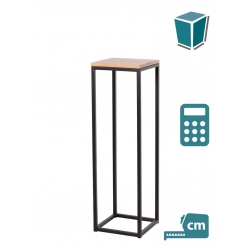 industrial steel plinth