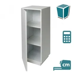 cabinet and storage plinth white high gloss