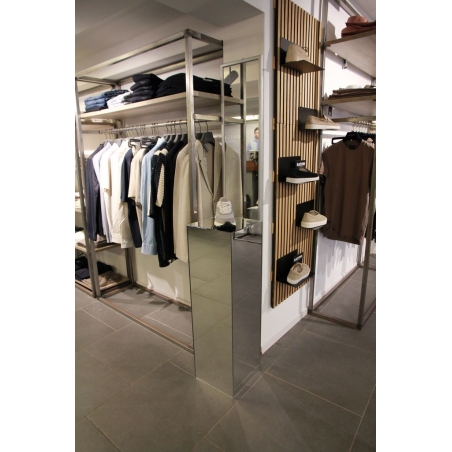 Mirrored plinth acrylic