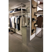 Mirrored plinth acrylic