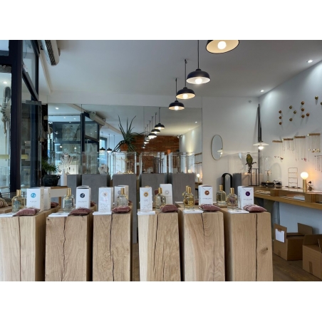 oak wood plinth sanded